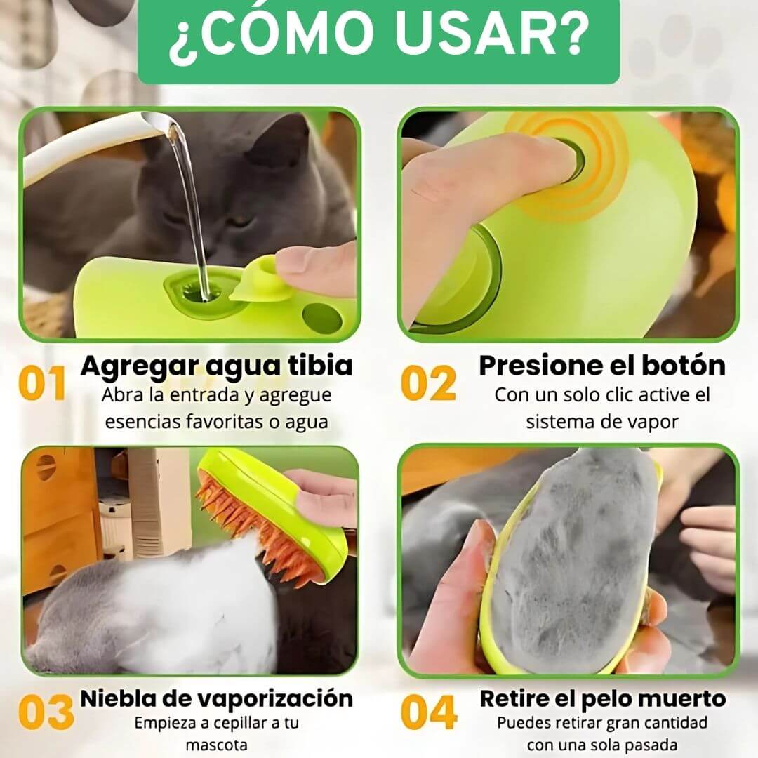 VaporPet – No Más Pelos Sueltos, Solo Mimos y Limpieza