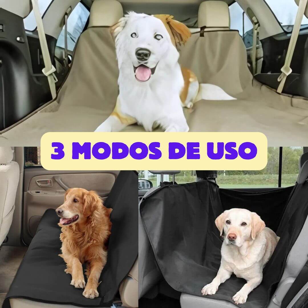 Funda Protectora Pet Zoom – Cuida Tu Auto, Disfruta con Tu Mascota