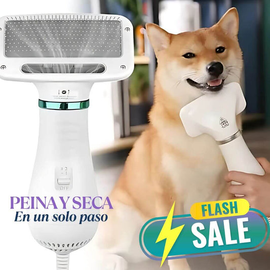 CepilloSec Calm – Peina y seca a tu mascota sin estrés